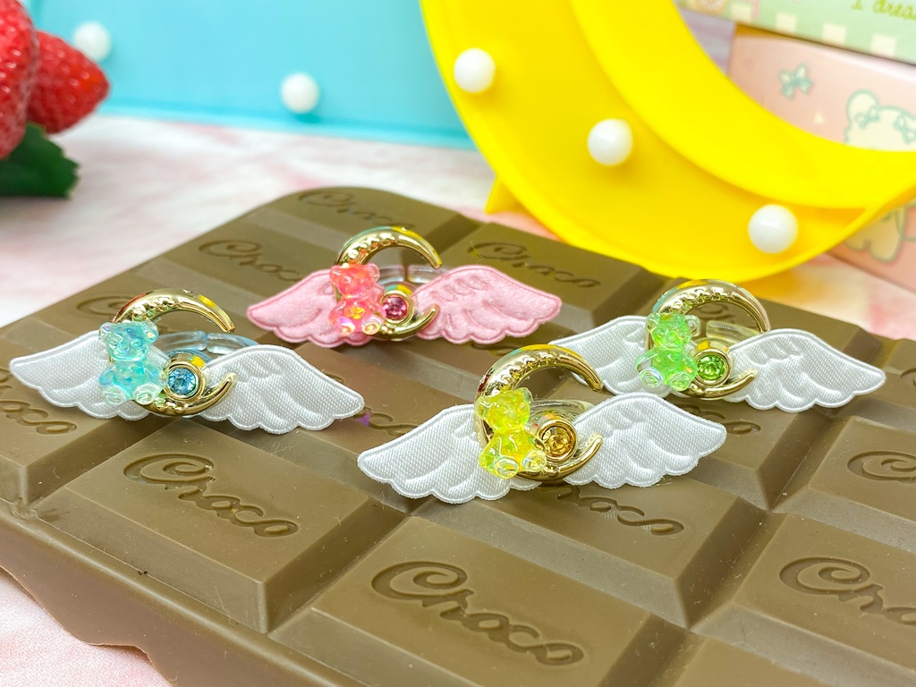 ゆめかわ♡テディベアのブレスレット