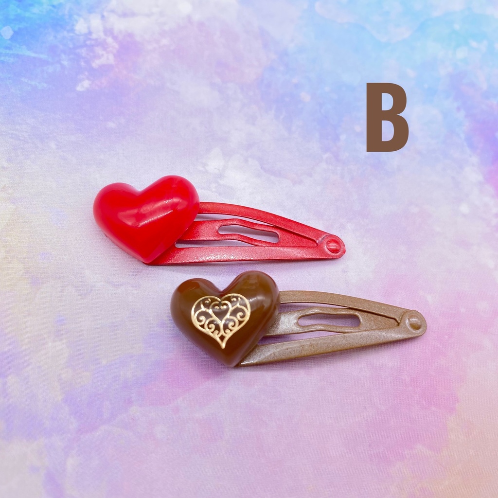 チョコのパッチンピン