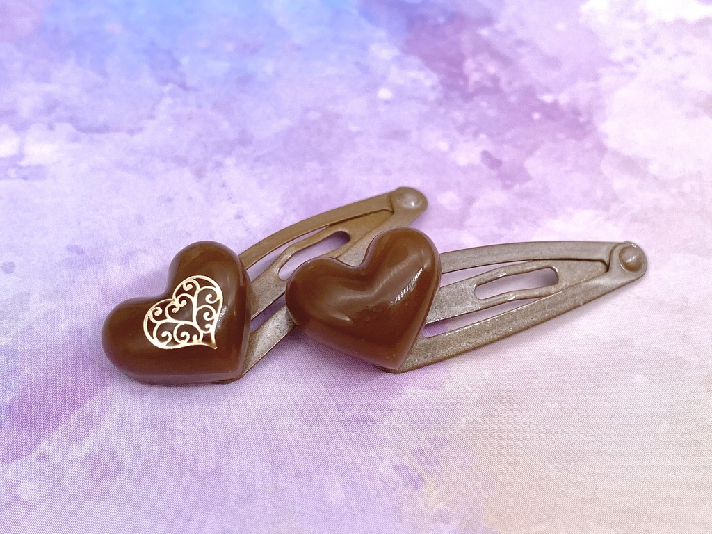 チョコのパッチンピン