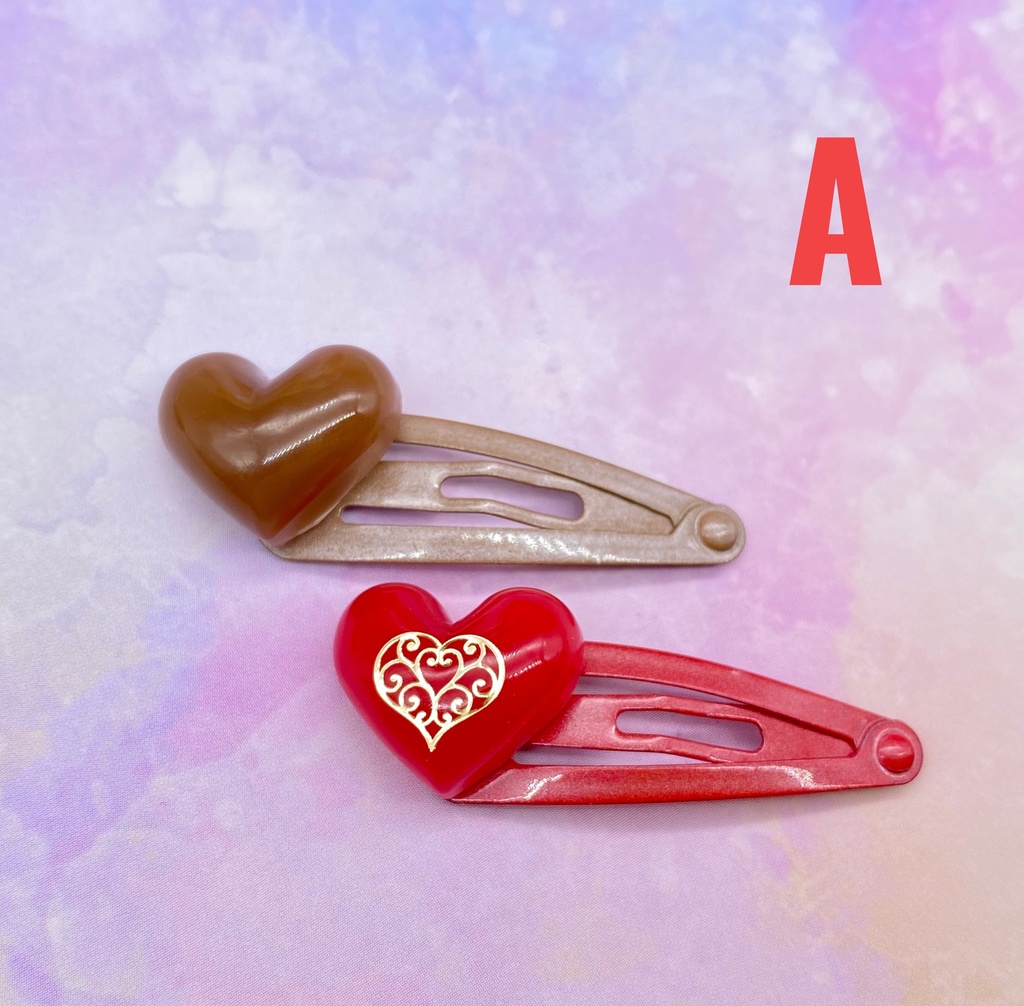 チョコのパッチンピン