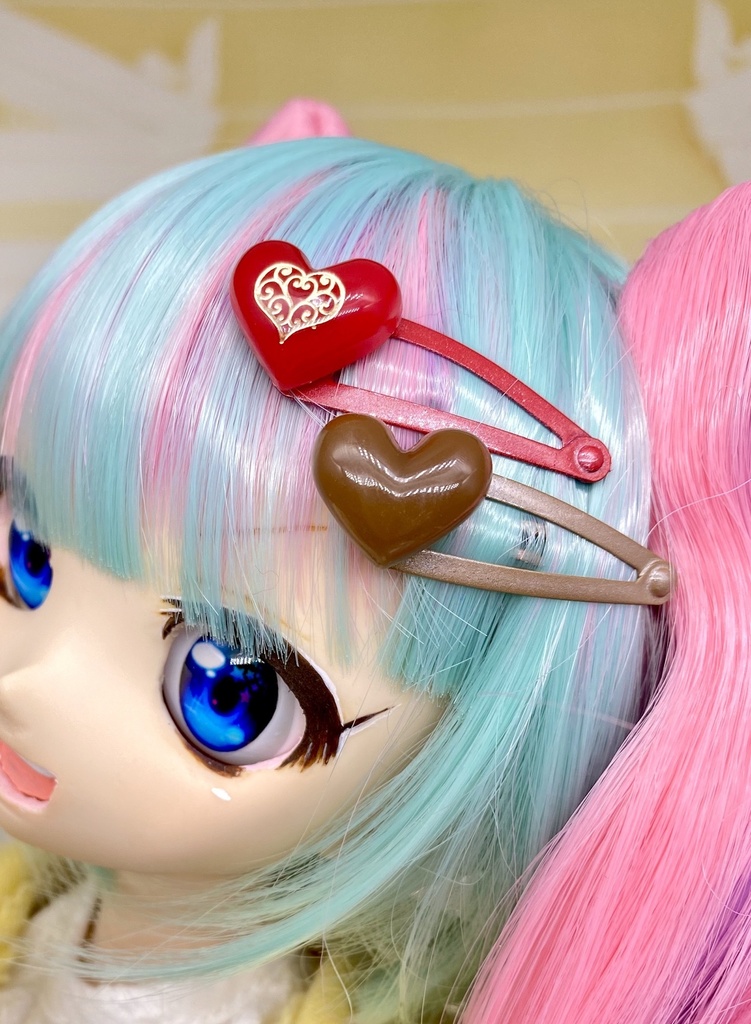 チョコのパッチンピン