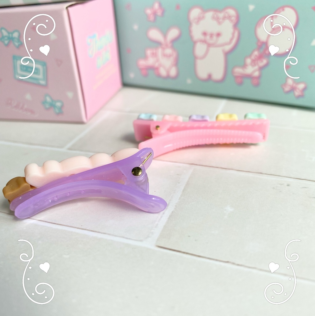 訳あり⭐︎くまくまくまくまくま!ヘアクリップ