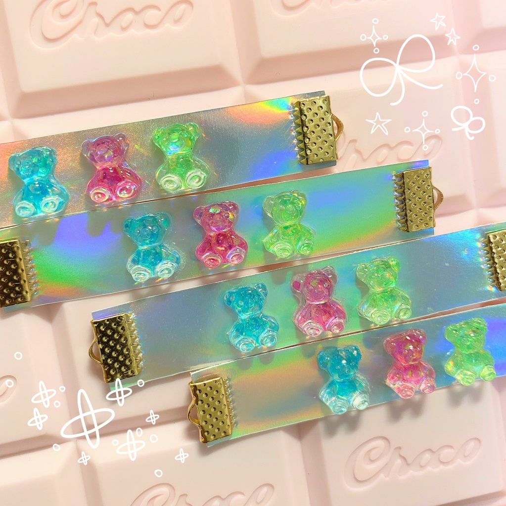 ギラギラくまチョーカー今回分訳ありのみ