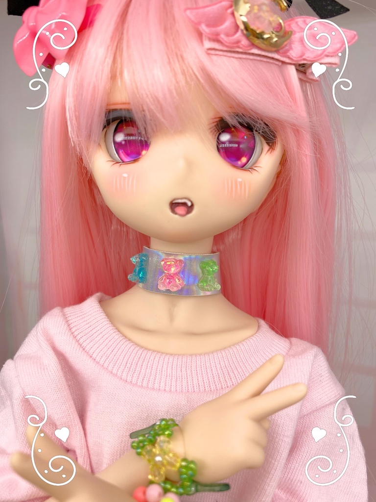 ギラギラくまチョーカー今回分訳ありのみ