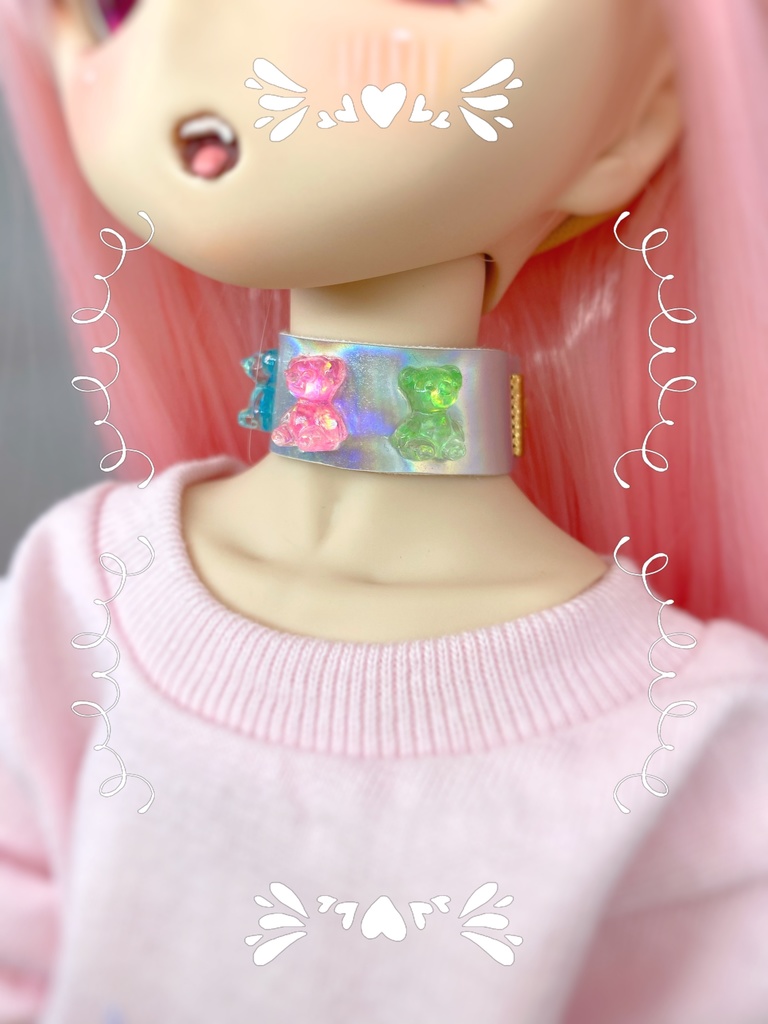 ギラギラくまチョーカー今回分訳ありのみ