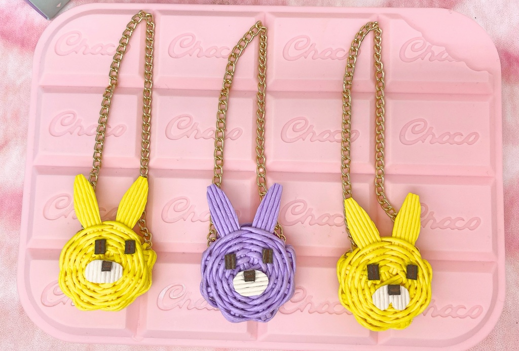 編みかごポシェットM ②