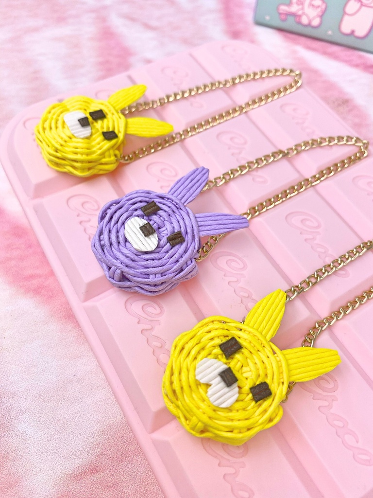 編みかごポシェットM ②