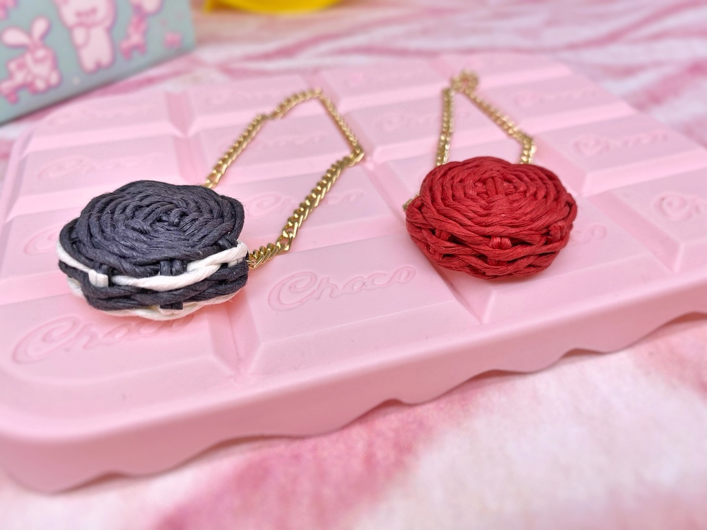 編みかごポシェットM ②