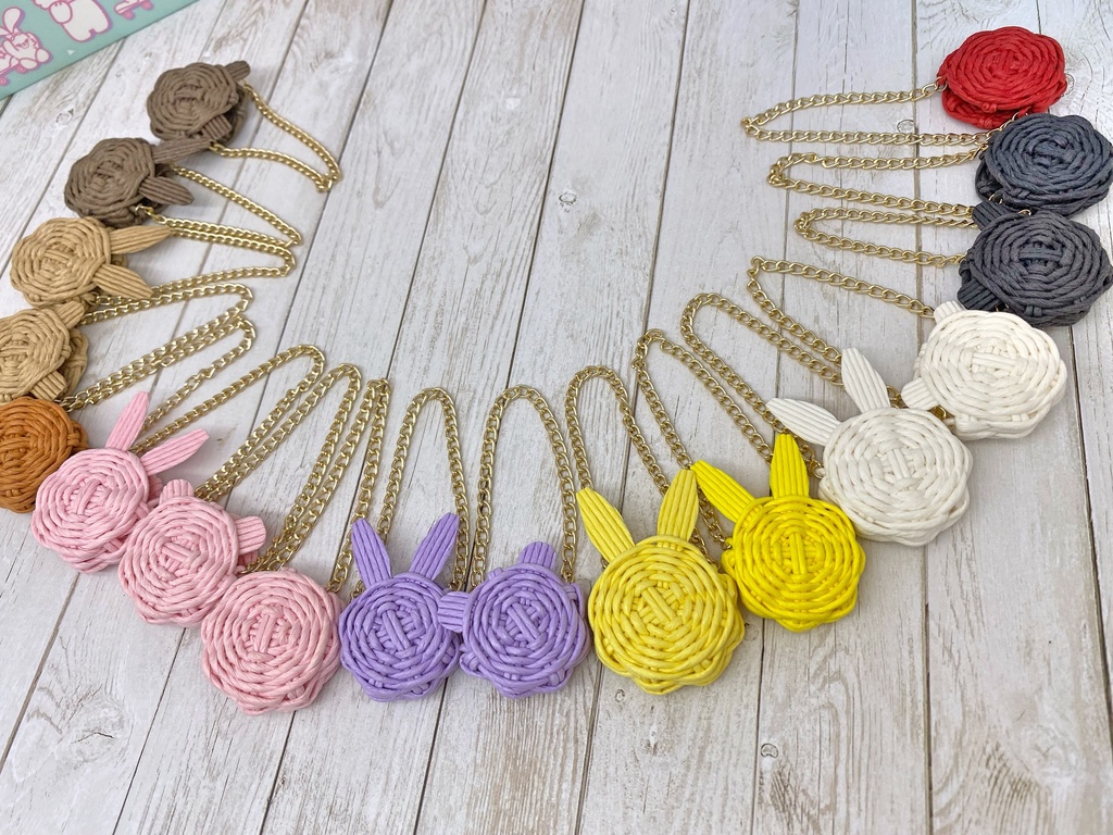 編みかごポシェットS ②