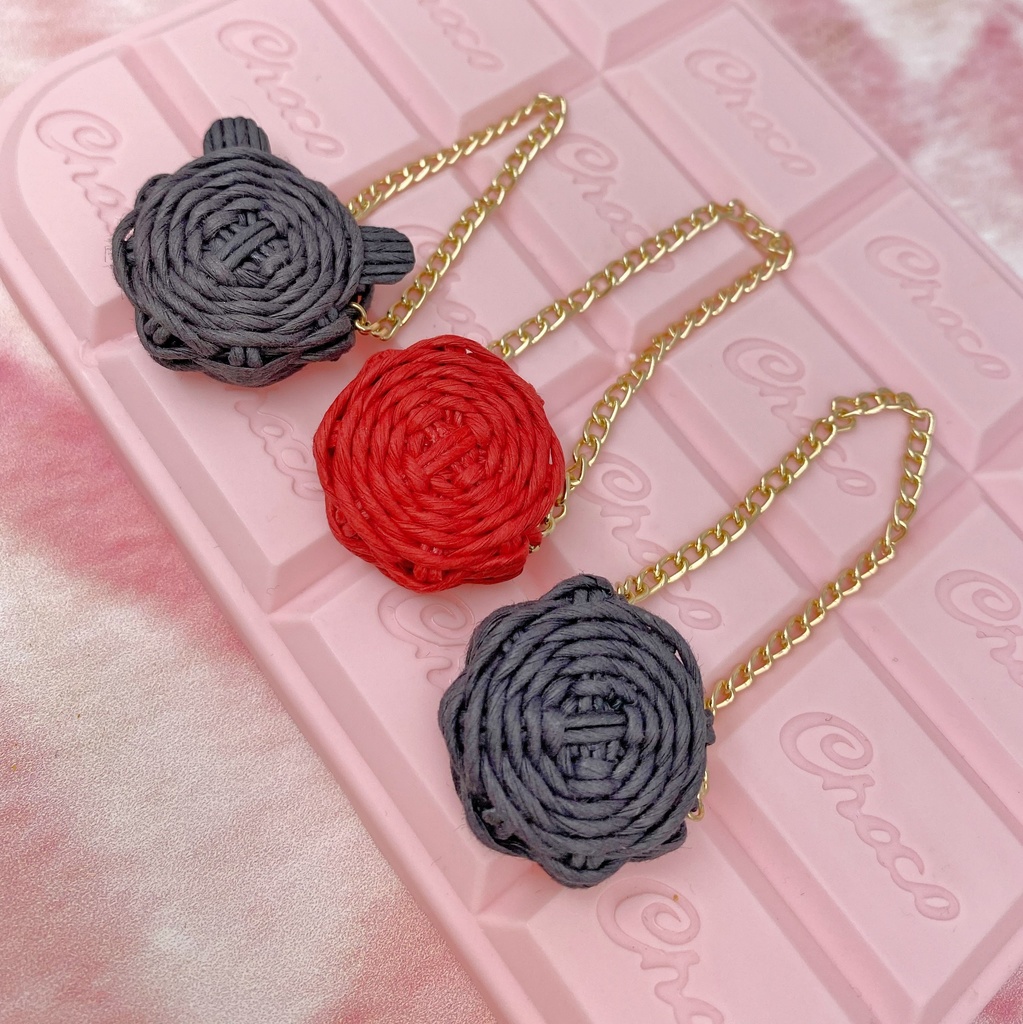 編みかごポシェットS ②