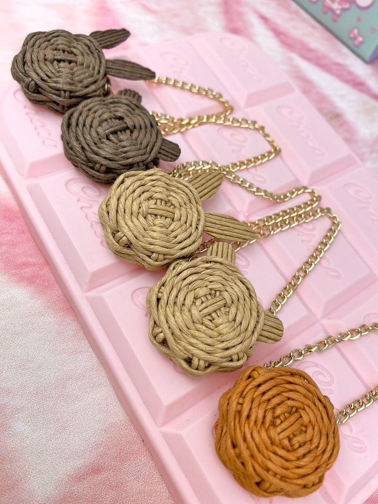 編みかごポシェットS ②