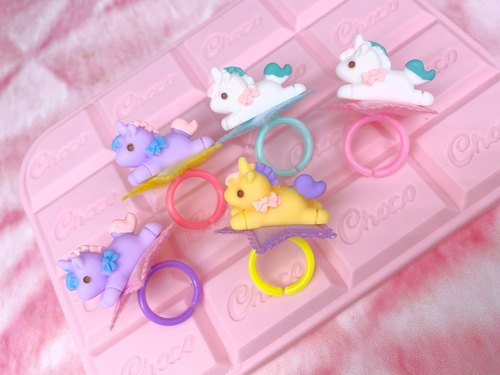 【新色追加】ゆめかわユニコーンのブレスレット