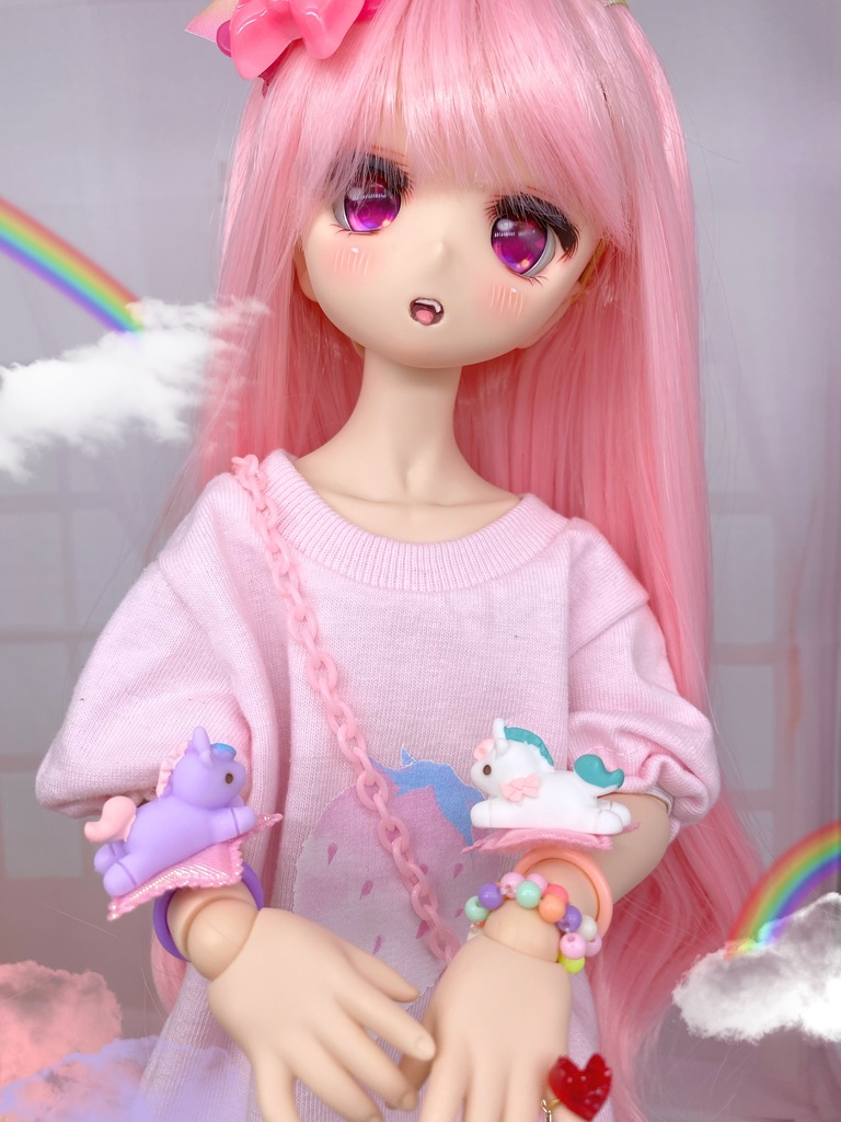 【新色追加】ゆめかわユニコーンのブレスレット