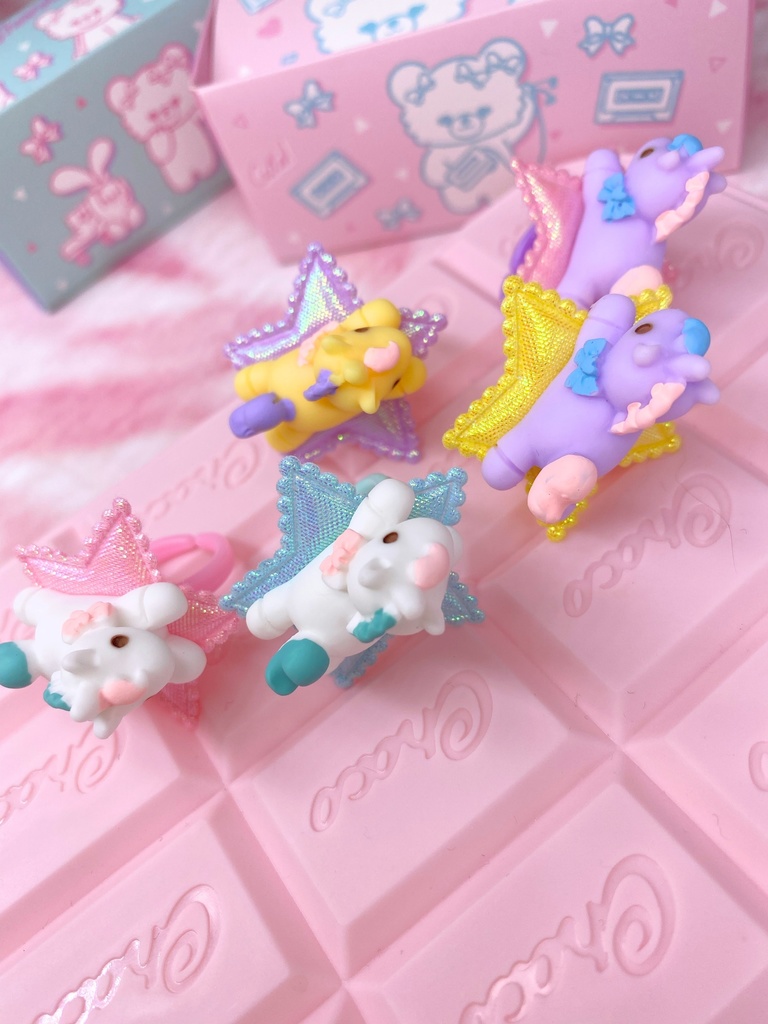 【新色追加】ゆめかわユニコーンのブレスレット