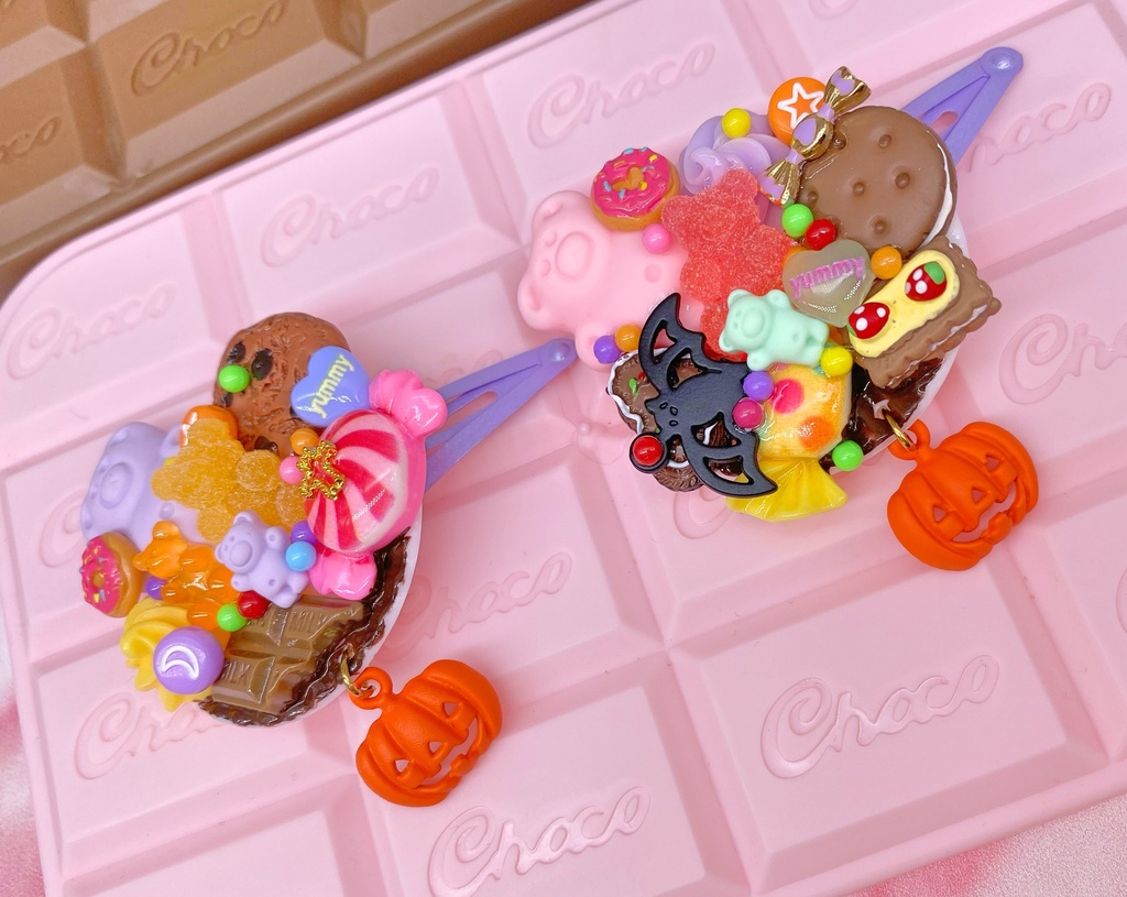 盛りデコパッチンピン ver.ハロウィン