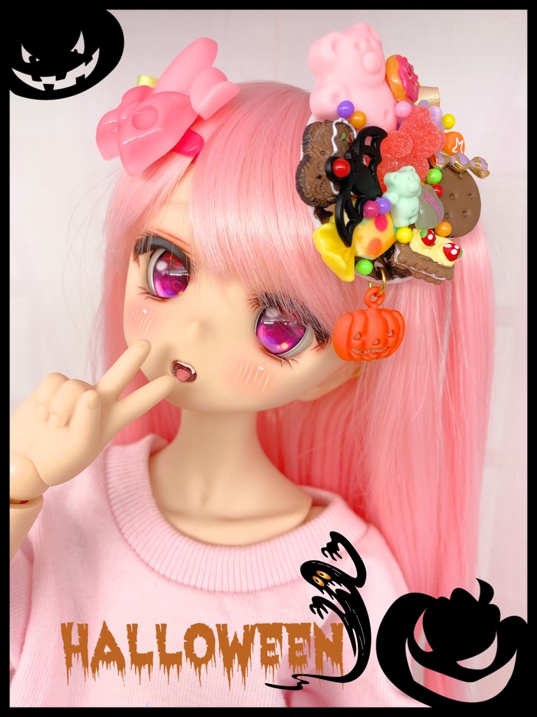 盛りデコパッチンピン ver.ハロウィン
