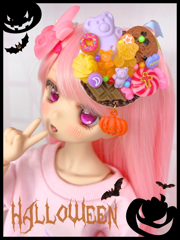 盛りデコパッチンピン ver.ハロウィン