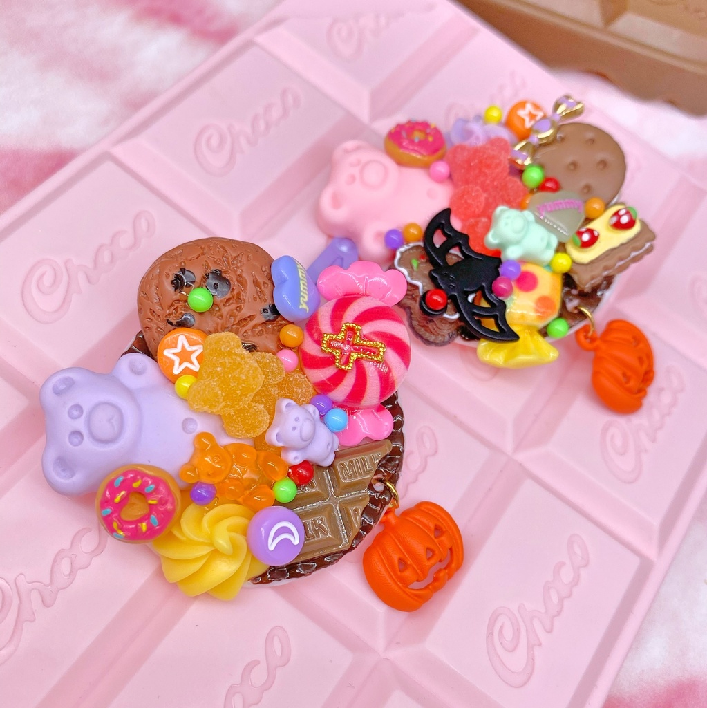 盛りデコパッチンピン ver.ハロウィン