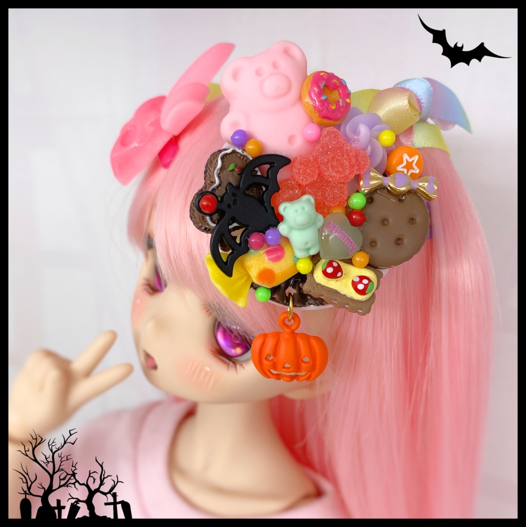 盛りデコパッチンピン ver.ハロウィン