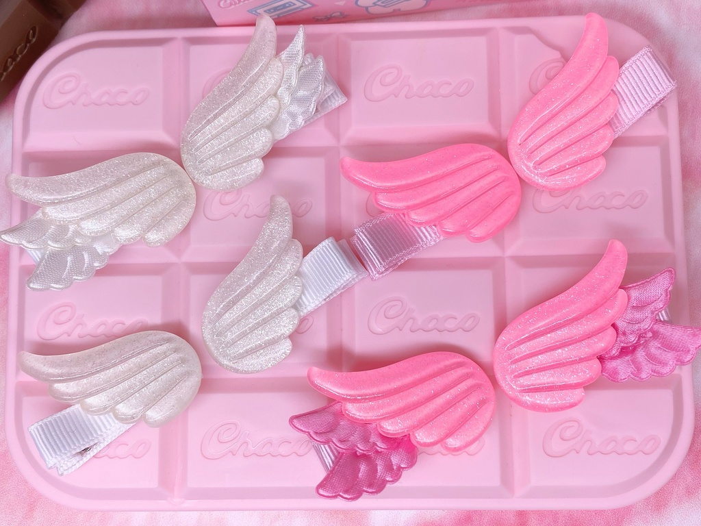 羽ヘアクリップ