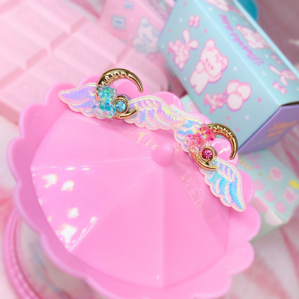 ゆめかわ♡テディベアのブレスレットver.ギラギラ