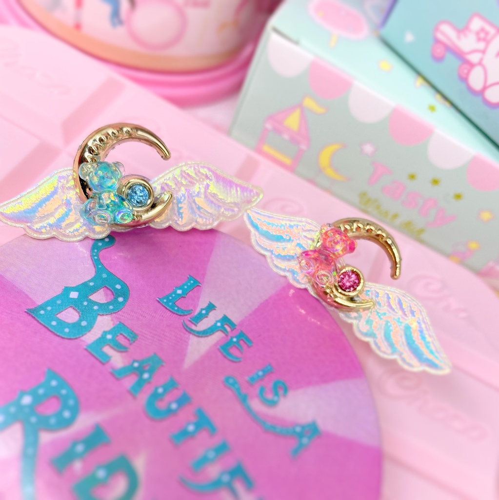 ゆめかわ♡テディベアのブレスレットver.ギラギラ