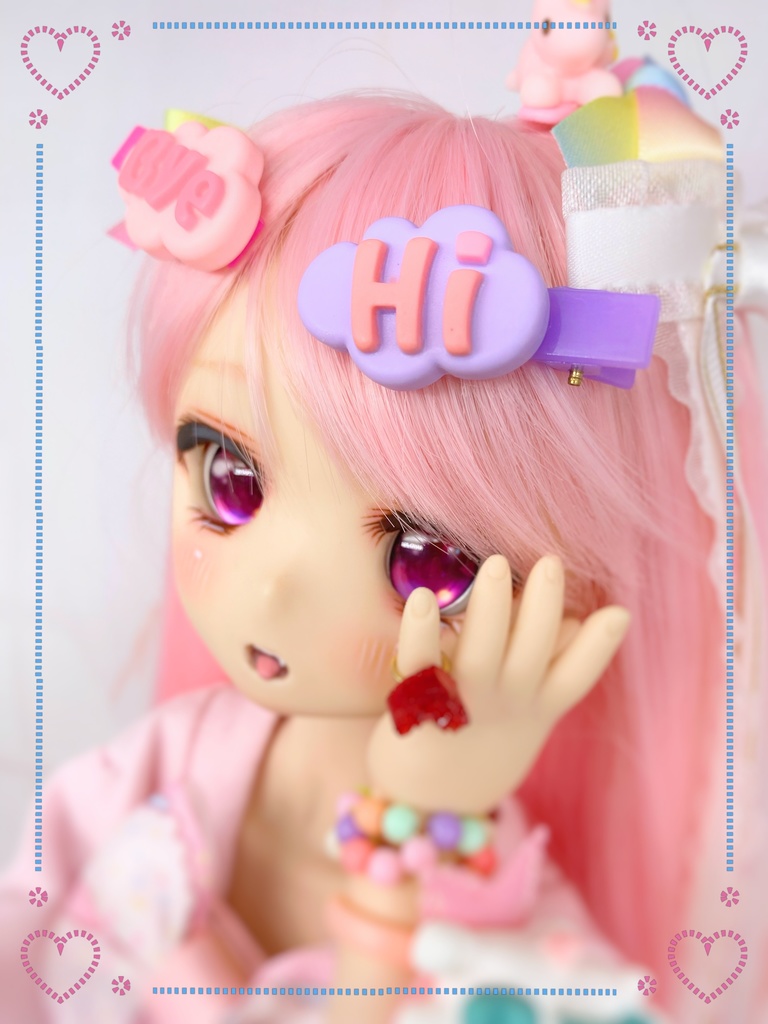 hi&byeヘアクリップ