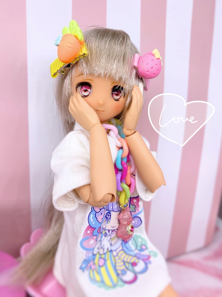 おやさい ミニヘアクリップセット