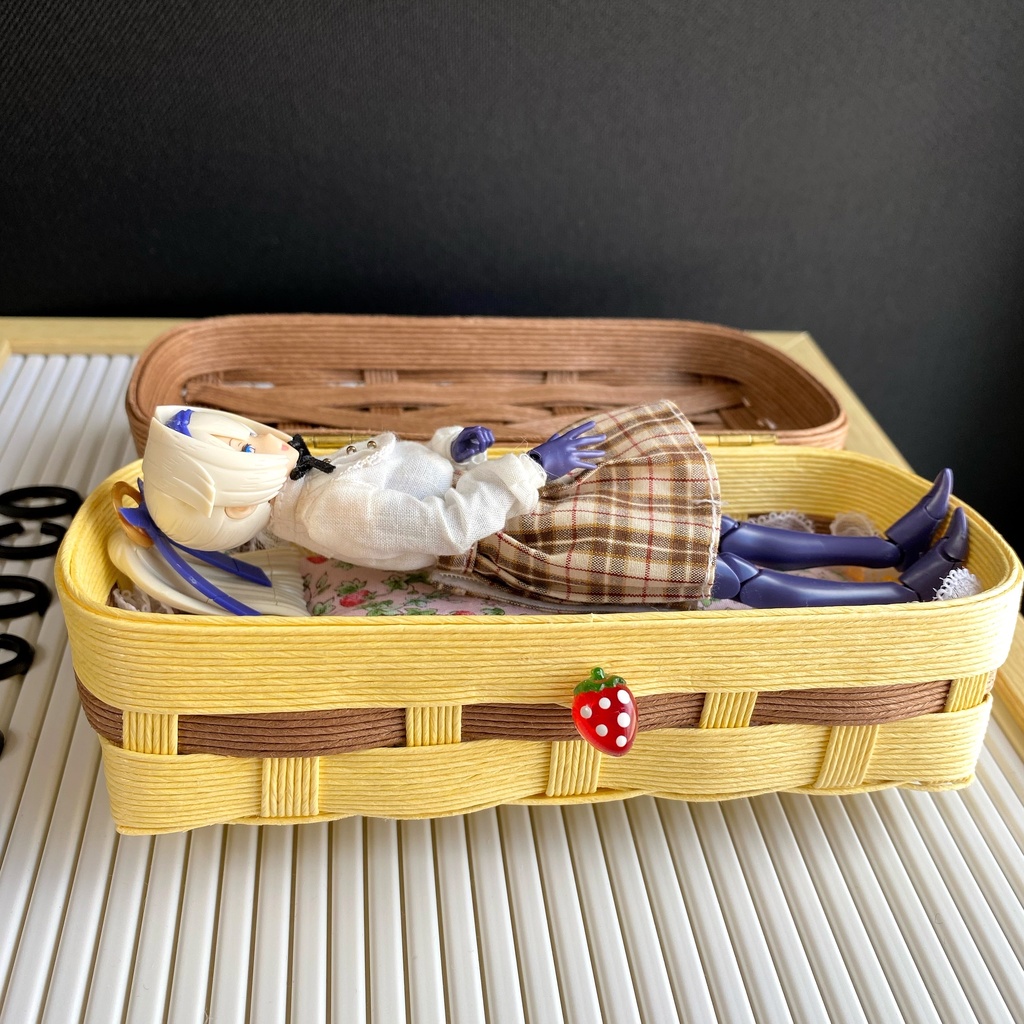 訳あり ケーキのドールケース🍓いちごクリーム