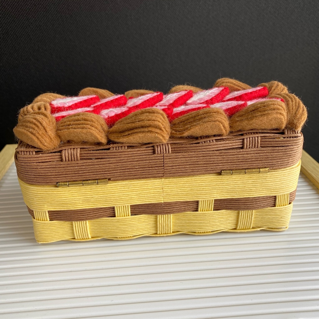 訳あり ケーキのドールケース🍫チョコレートケーキ