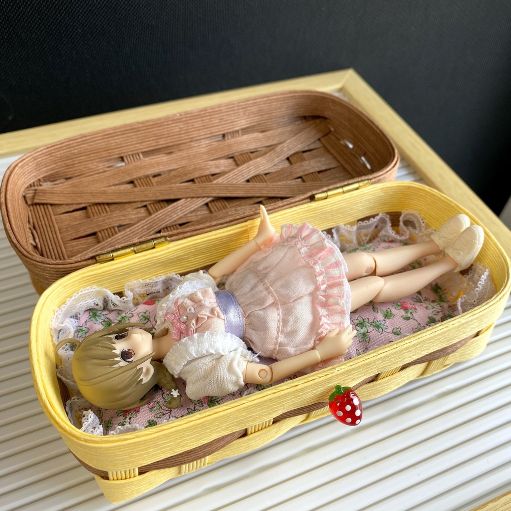 訳あり ケーキのドールケース🍫チョコレートケーキ