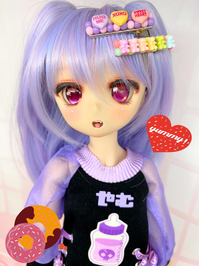 POPデコヘアクリップ 2種