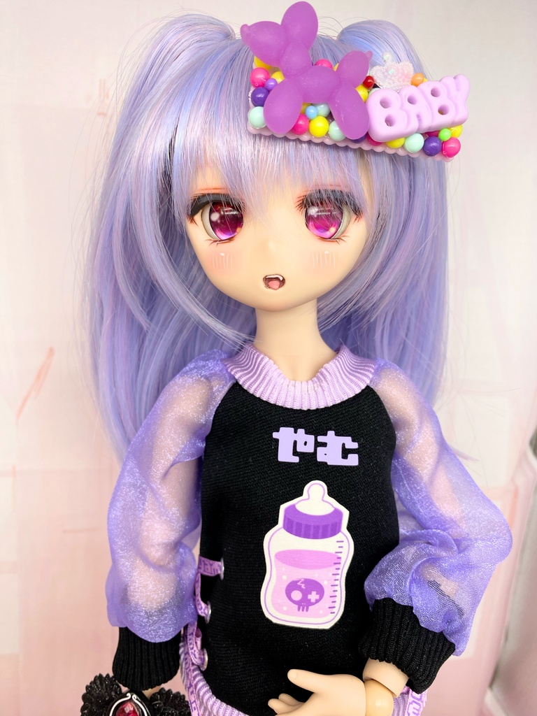 デコヘアクリップ 人にもドールにも!