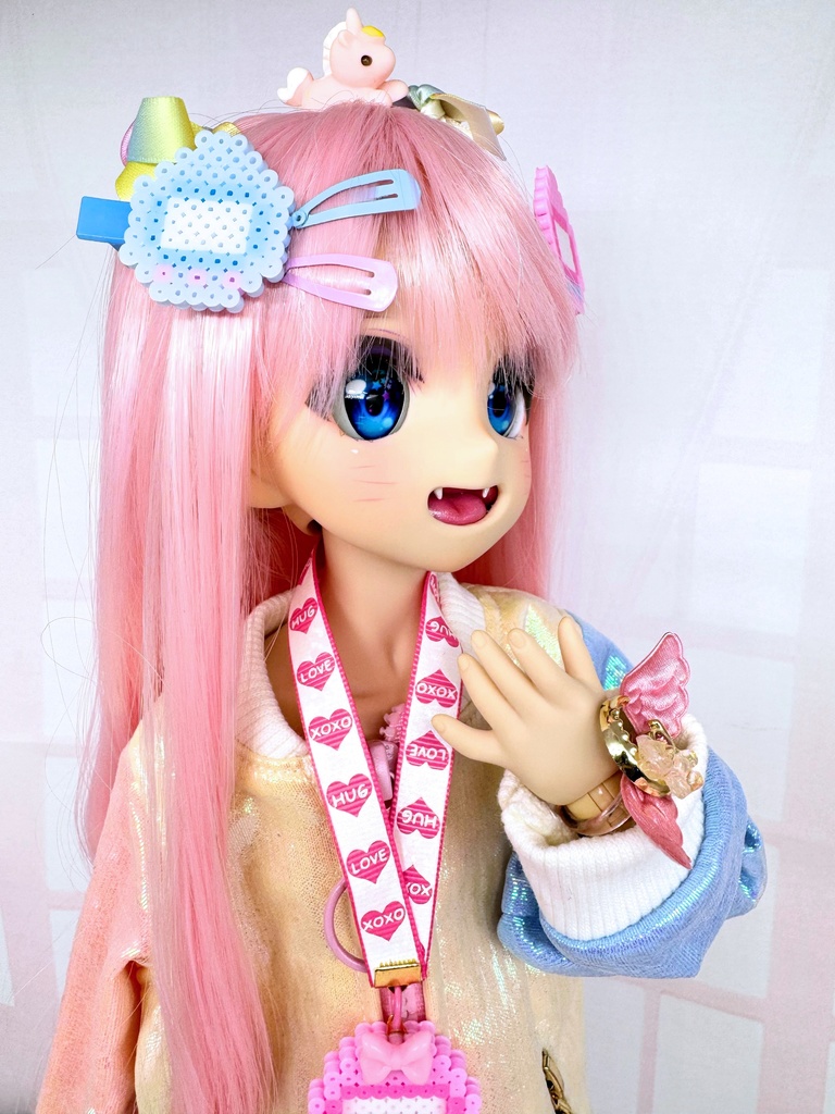 卵型ゲーム機ヘアクリップ