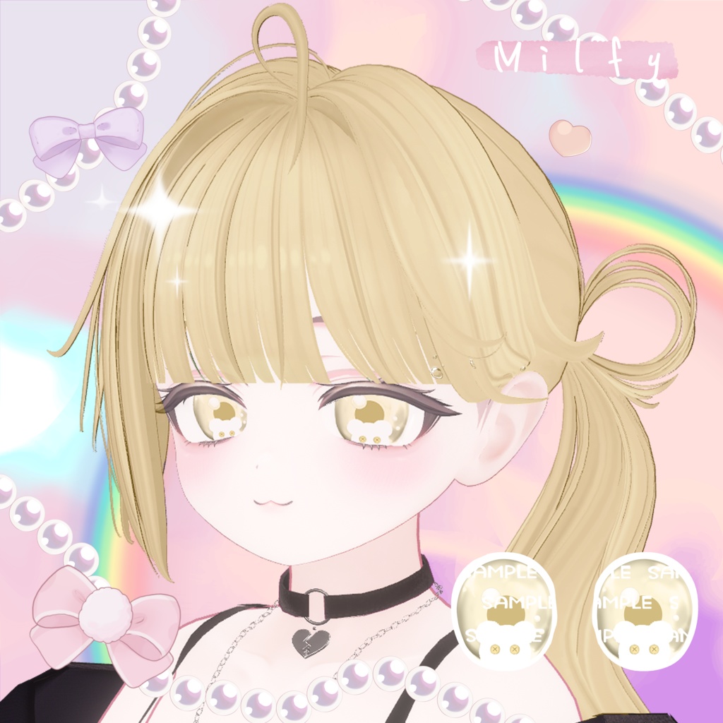 【8avatar対応】 pupu Eye Texture