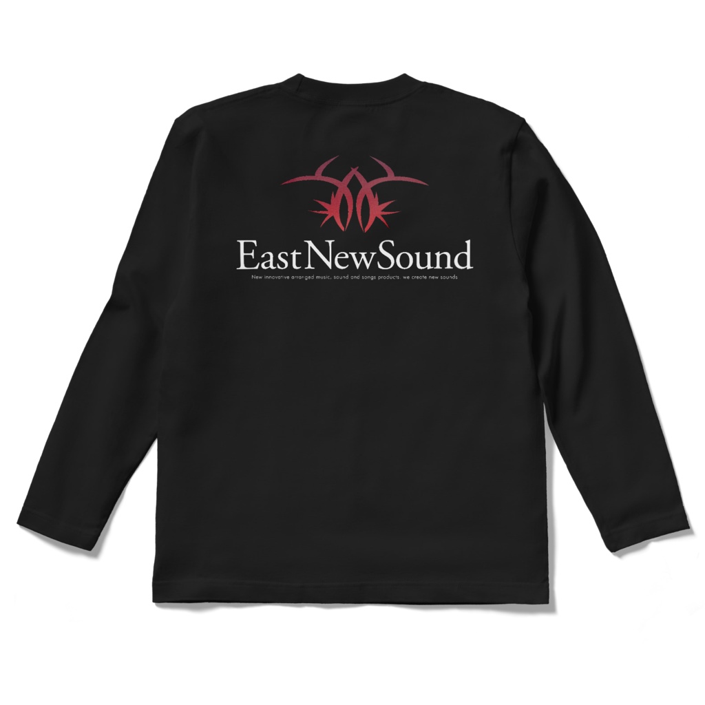 EastNewSound スタンダードロゴ両面 ロングスリーブTシャツ