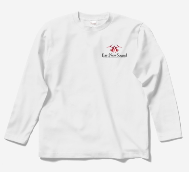 EastNewSound スタンダードロゴ両面 ロングスリーブTシャツ