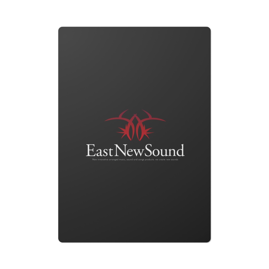 EastNewSound スタンダードロゴ 下敷き