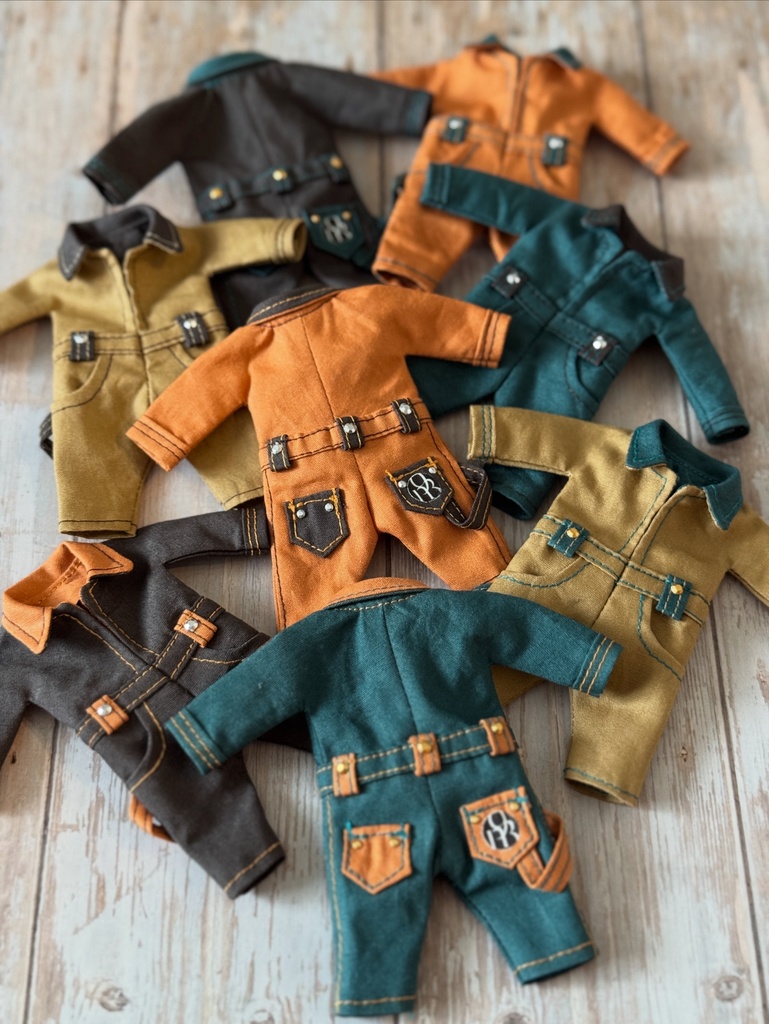 オータムカラーつなぎ