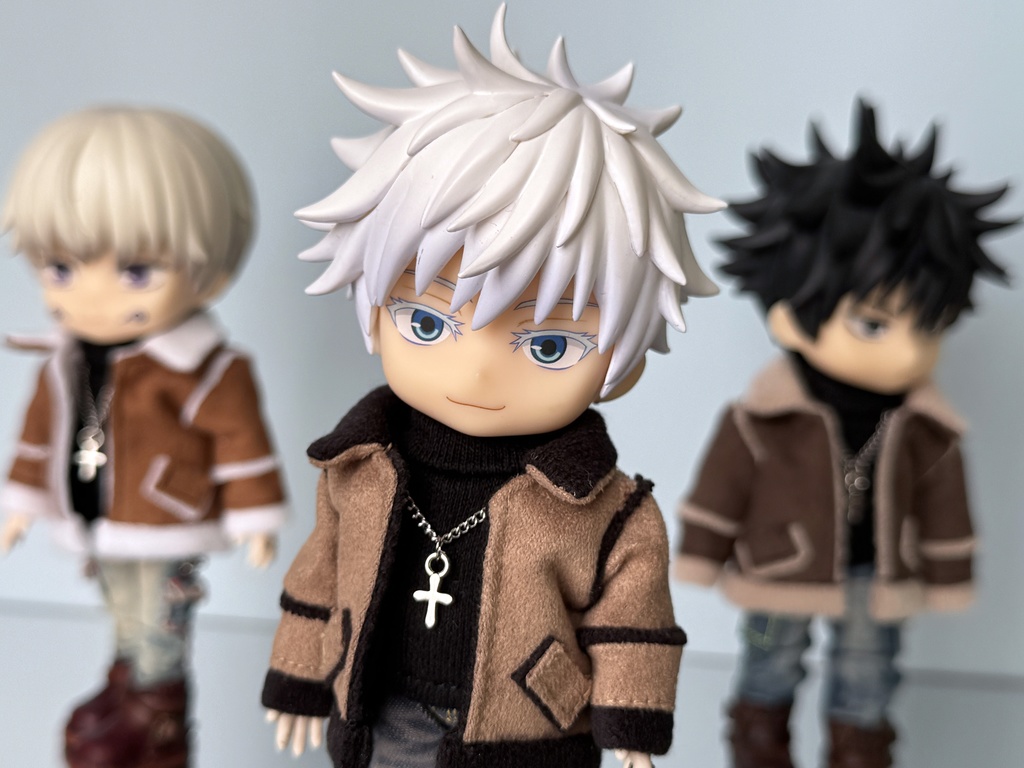 クロスネックレス付きタートルインナー