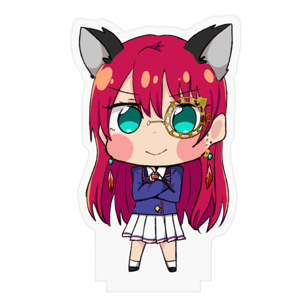 じゃじゃみアクリルスタンドリア学ver