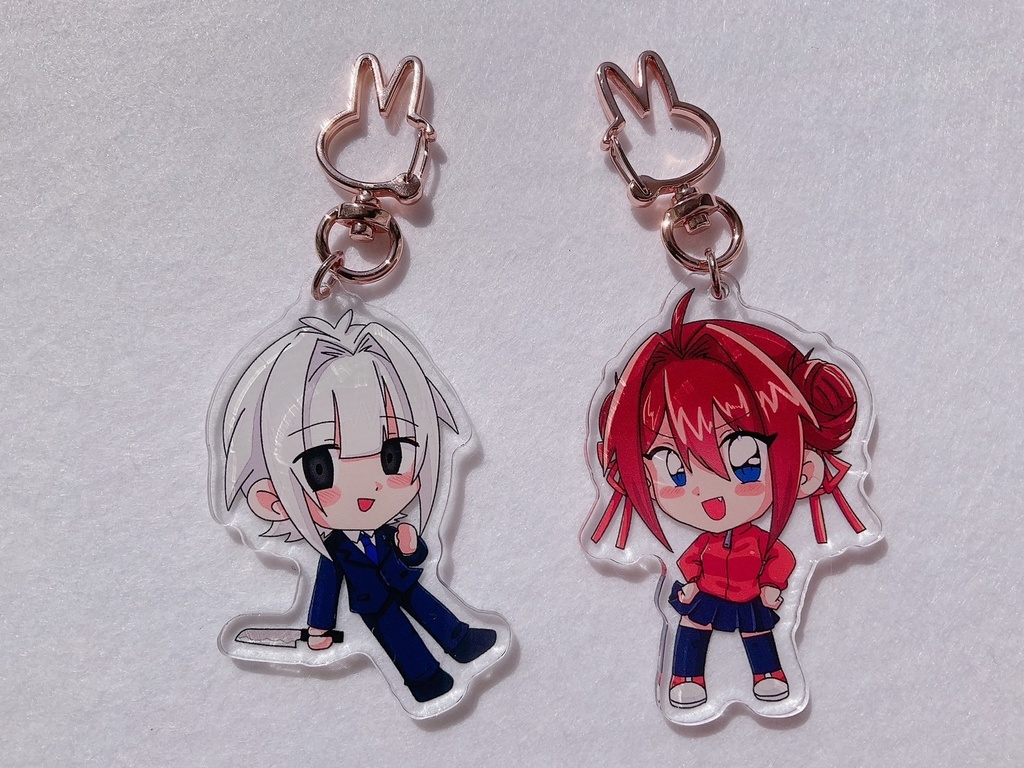 ねとちゃん＆せうくんキーホルダー