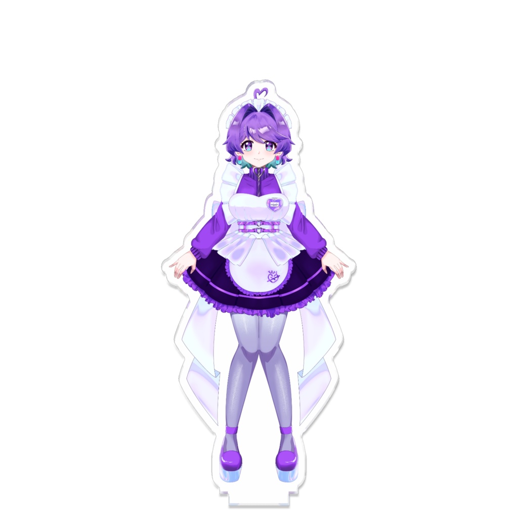 vtuberアクリルスタンド 紫