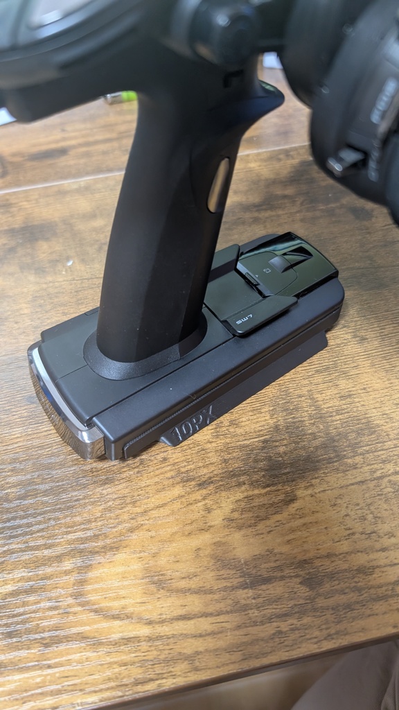 FUTABA 10PX用 転倒防止 プロポスタンド 側面穴ナシ