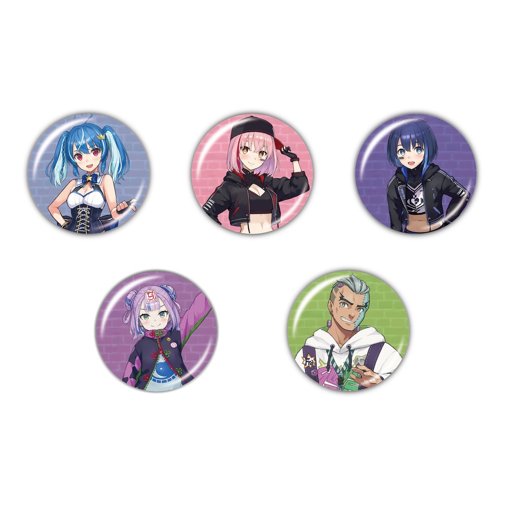 【数量限定】#Parallelscape 缶バッジ 全5種