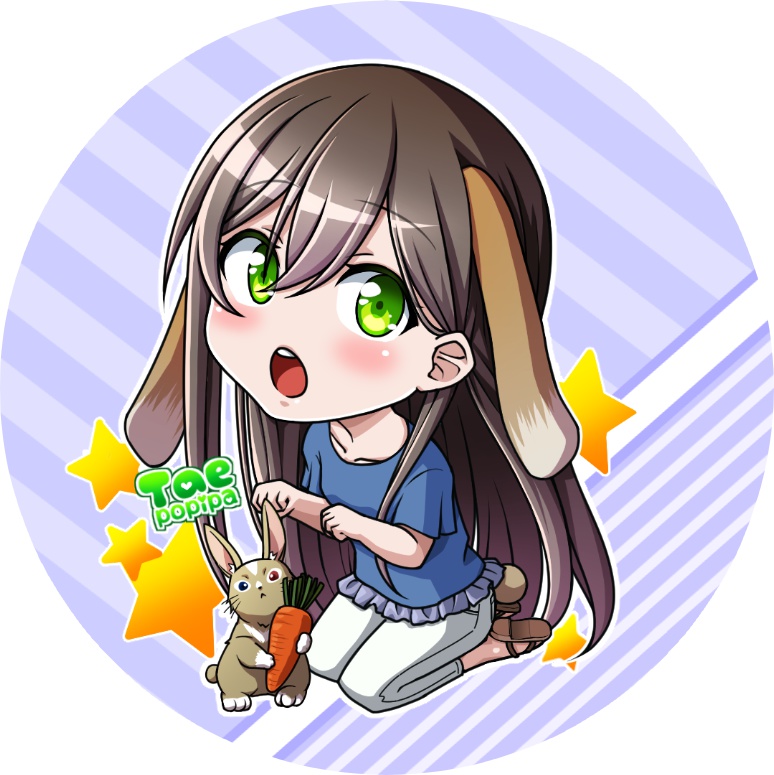 バンドリ56mm缶バッヂ