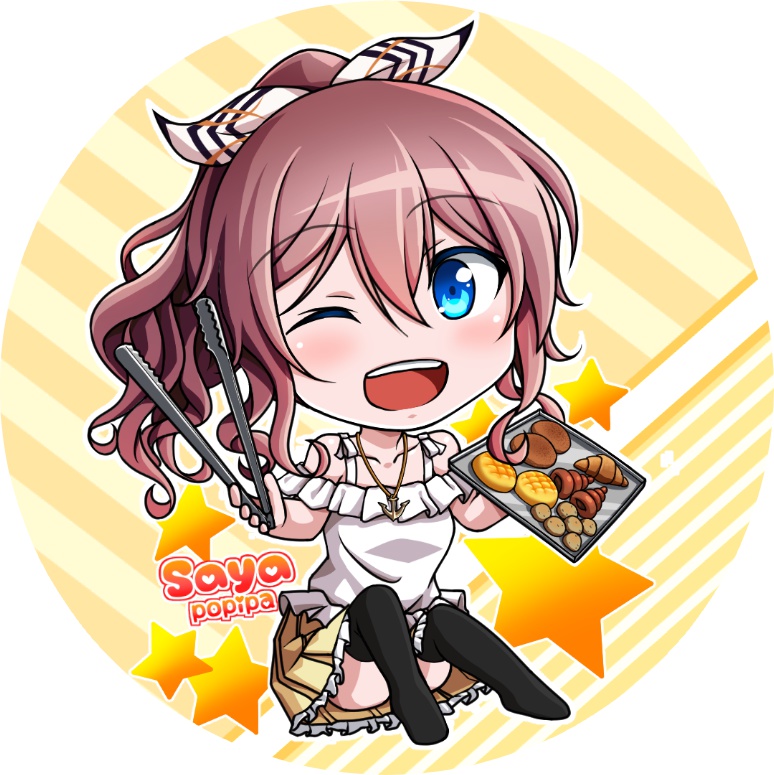 バンドリ56mm缶バッヂ