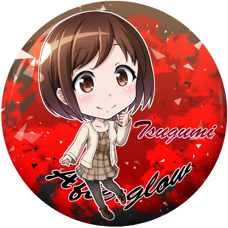 バンドリ56mm缶バッヂ