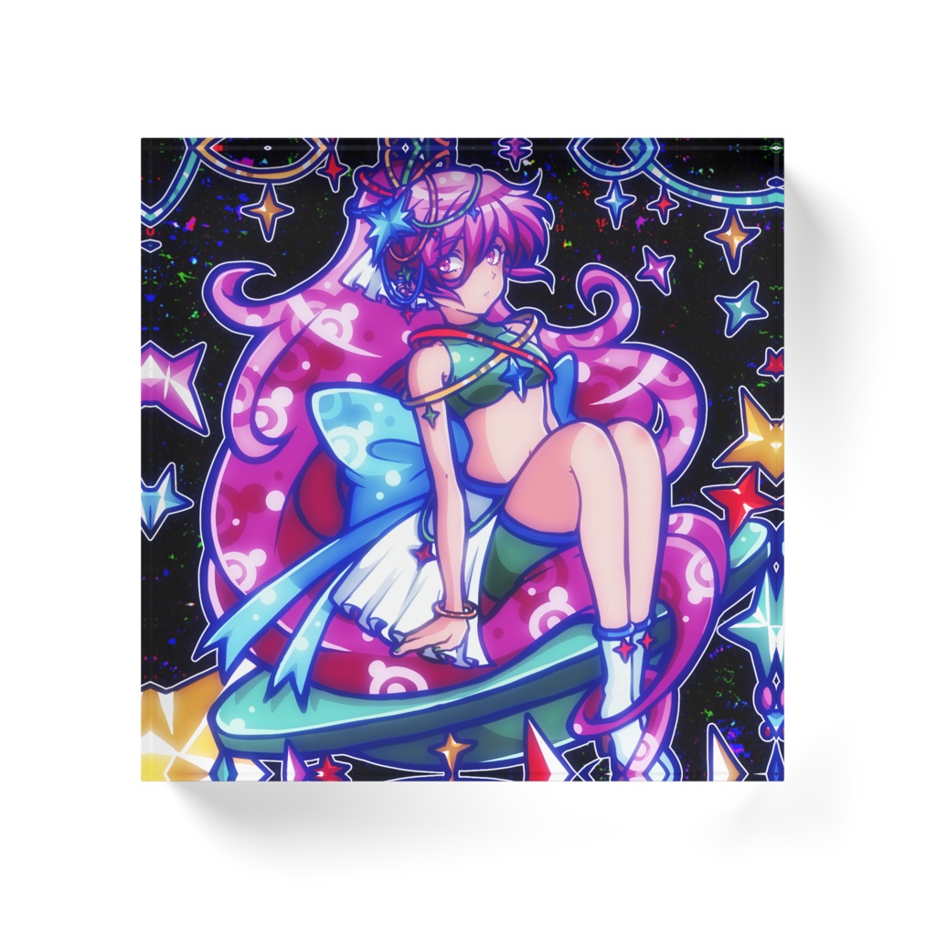 Acrylic block Ver.White