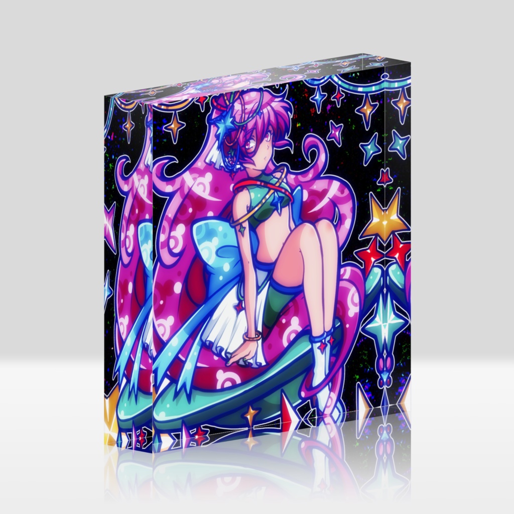 Acrylic block Ver.White